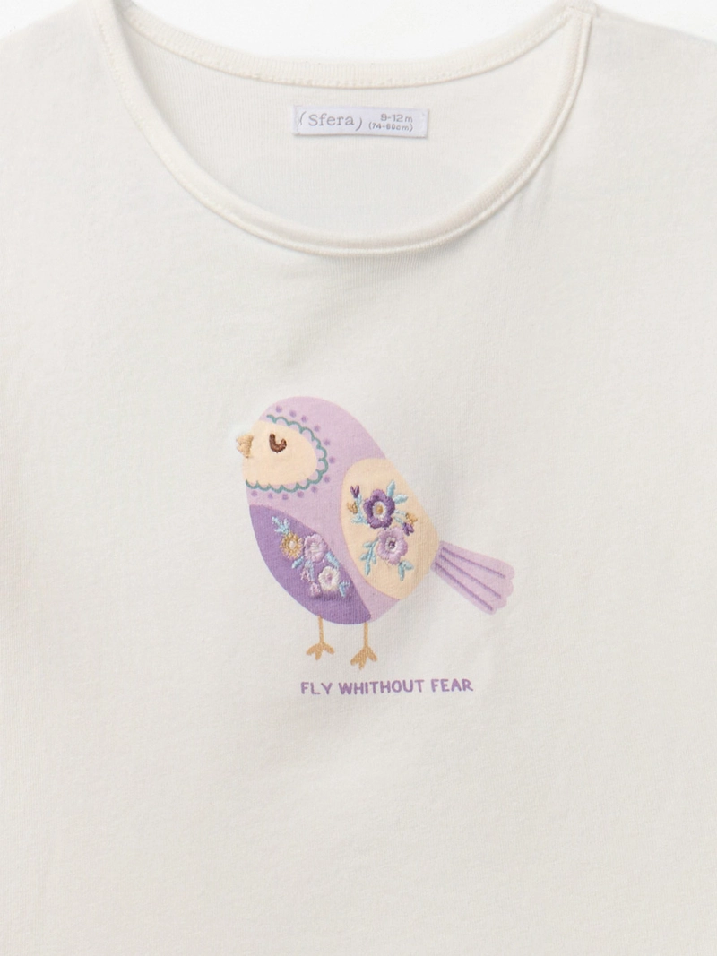 POLERA NIÑA SFERA MANGA LARGA - 6