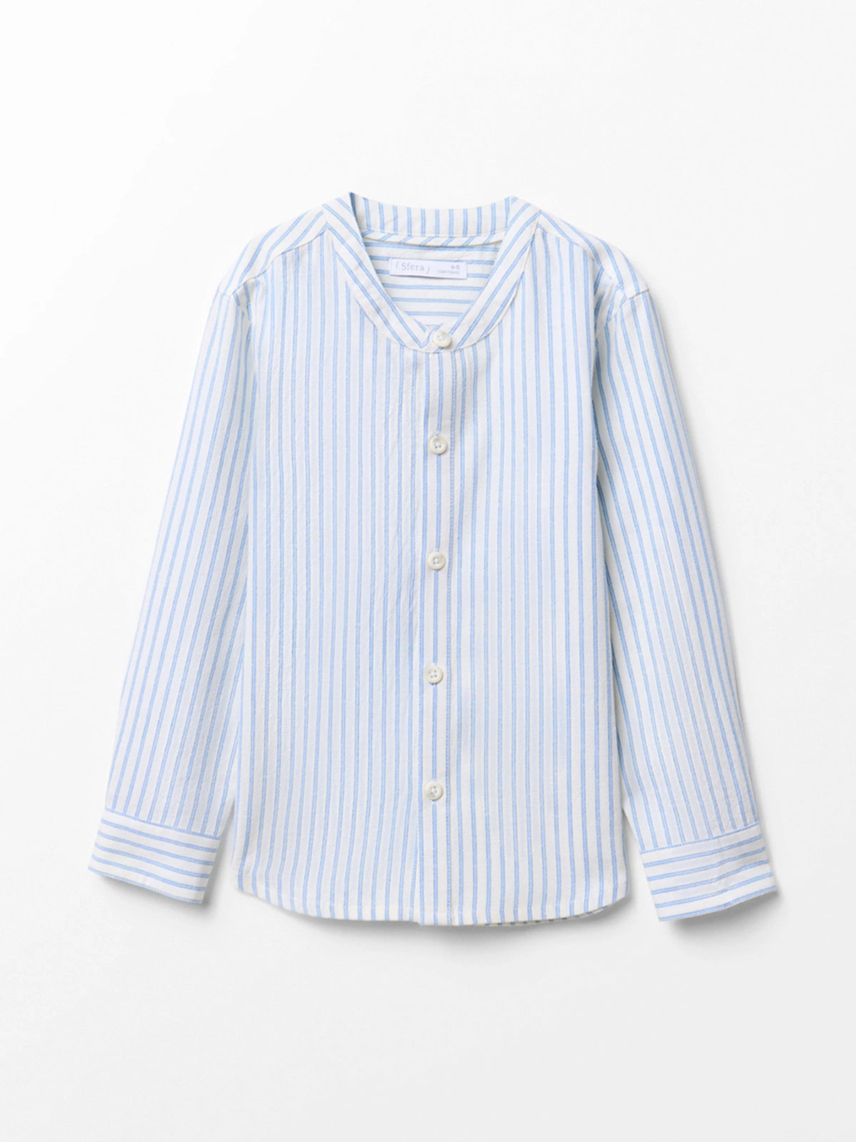 CAMISA NIÑO SFERA CUELLO MAO - 4