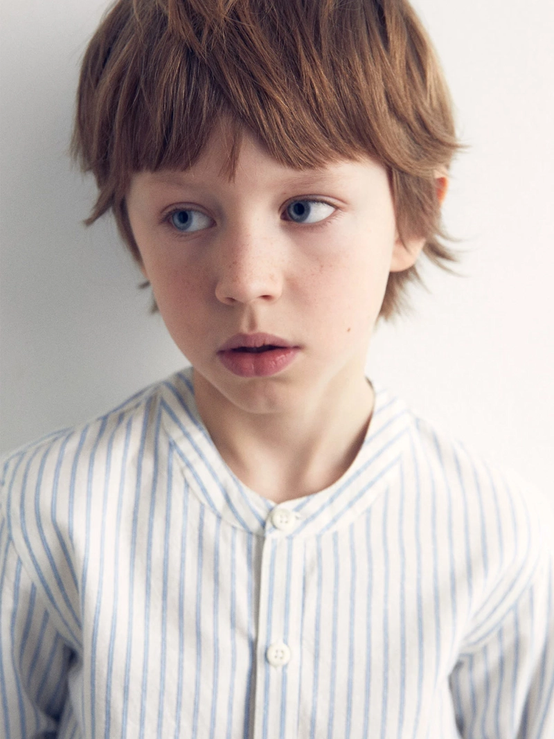 CAMISA NIÑO SFERA CUELLO MAO - 2