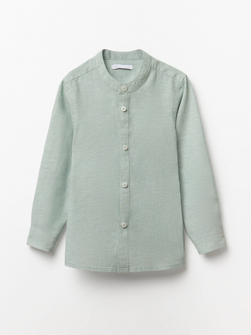 CAMISA NIÑO SFERA MANGA LARGA LINO - 1