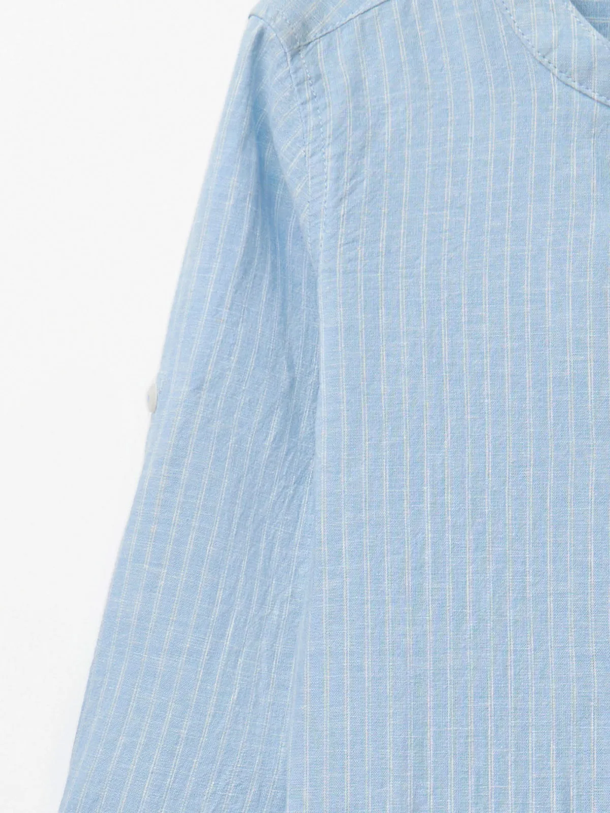 CAMISA NIÑO SFERA MANGA LARGA LINO RAYAS - 3