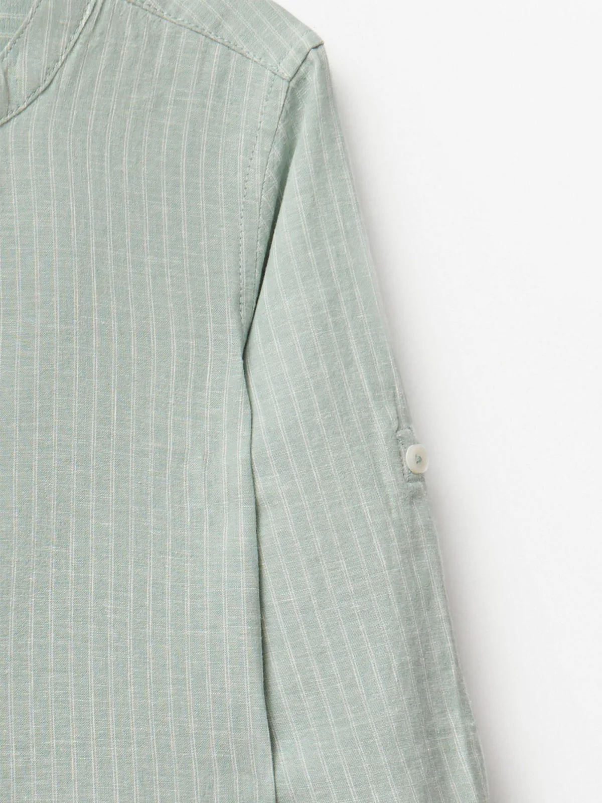 CAMISA NIÑO SFERA MANGA LARGA LINO RAYAS - 3