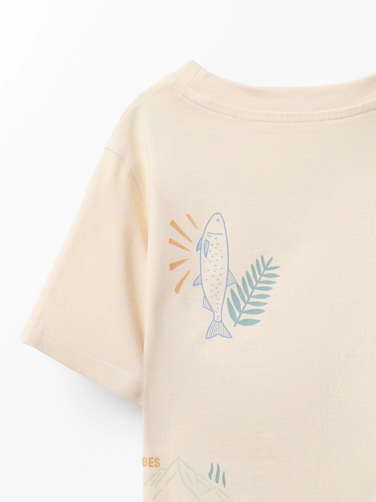 POLERA NIÑO SFERA MANGA CORTA ALGODÓN ESTAMPADO - 4