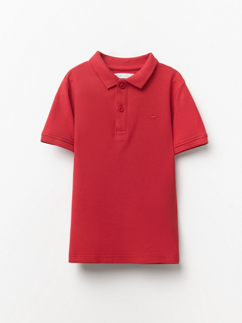 POLERA NIÑO SFERA MANGA CORTA ALGODÓN  - 1