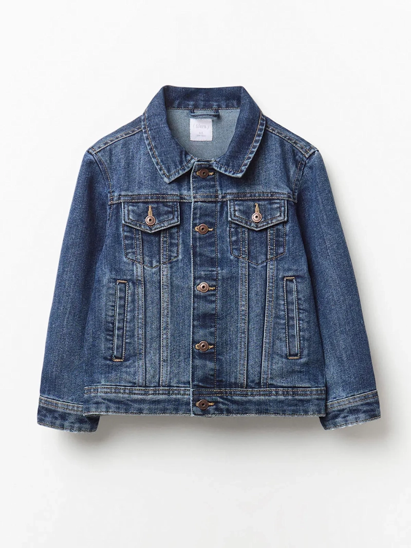 CHAQUETA NIÑO SFERA CAZADORA DENIM  - 1