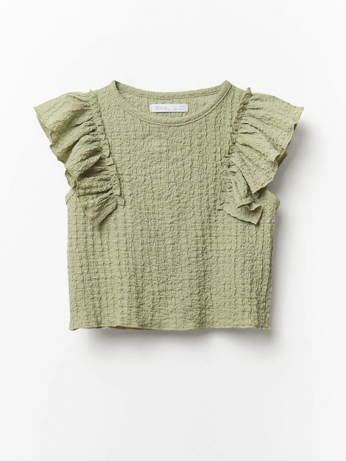 POLERA NIÑA SFERA MANGA CORTA CUELLO REDONDO - 1