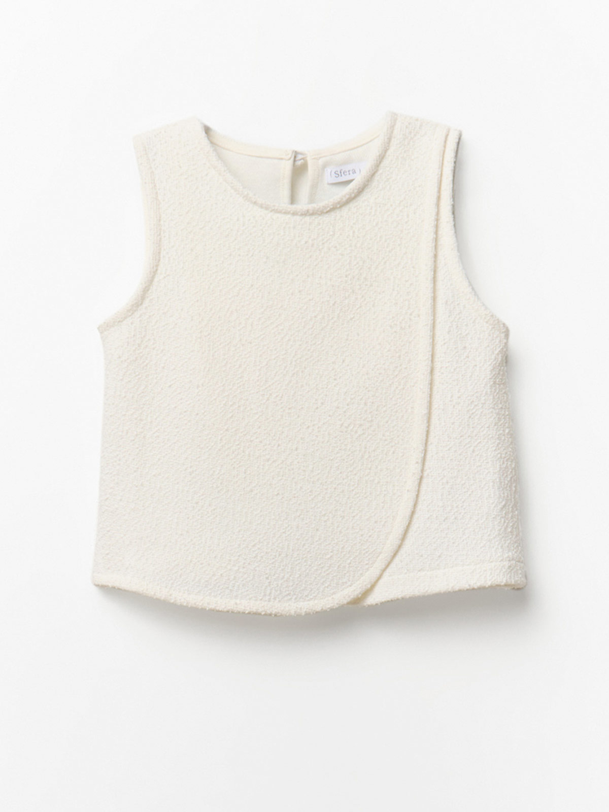 POLERA NIÑA SFERA CUELLO CAJA CRUZADO - 4