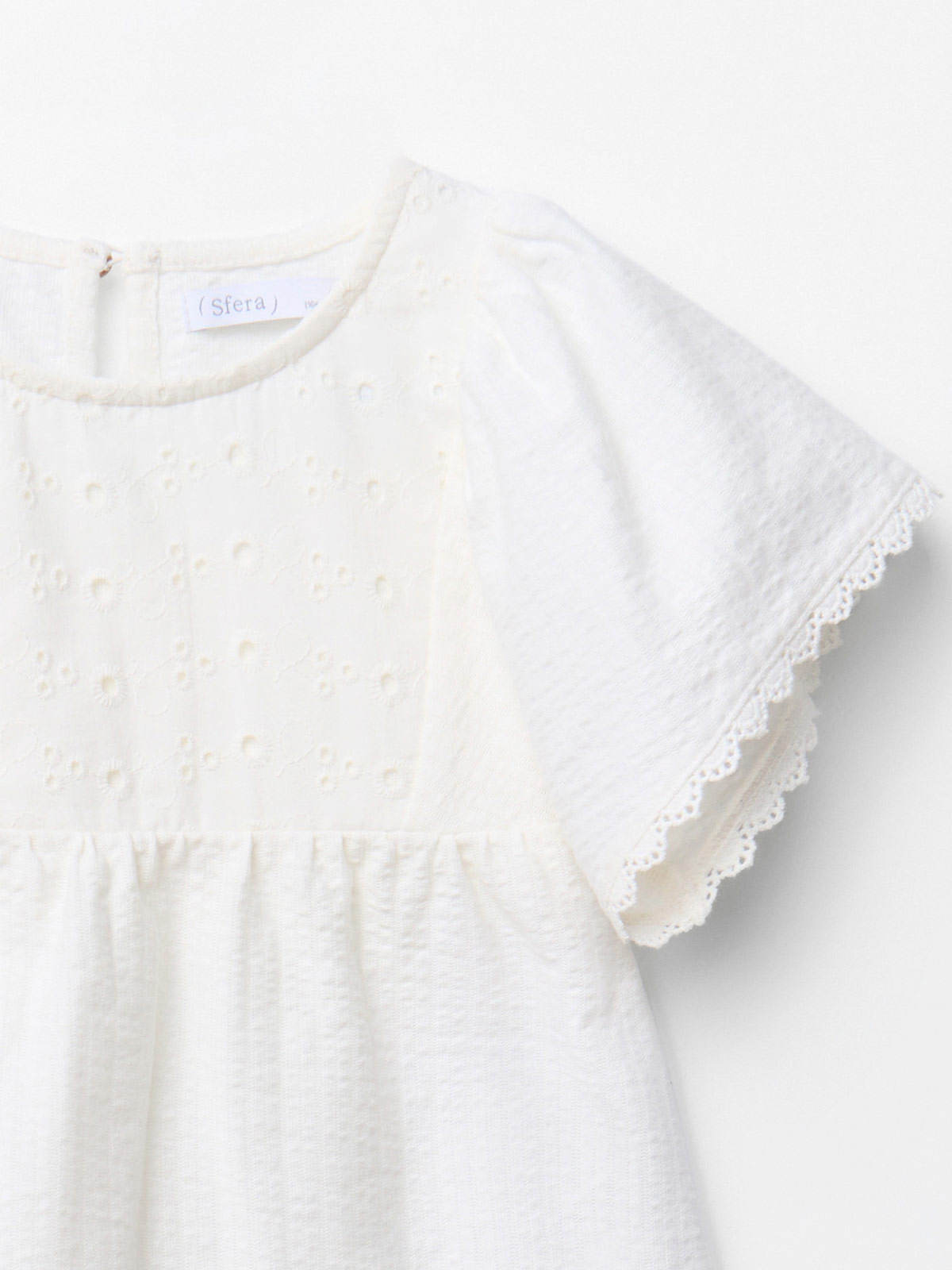 POLERA NIÑA SFERA ALGODÓN BORDADA - 5