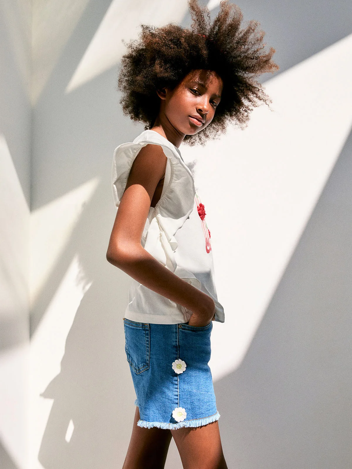 POLERA NIÑA SFERA ALGODÓN ESTAMPADA - 3