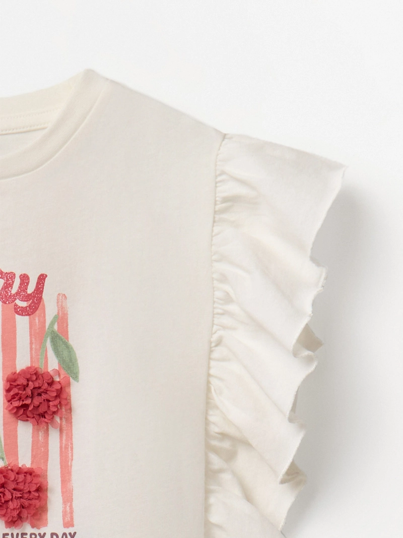 POLERA NIÑA SFERA ALGODÓN ESTAMPADA - 6