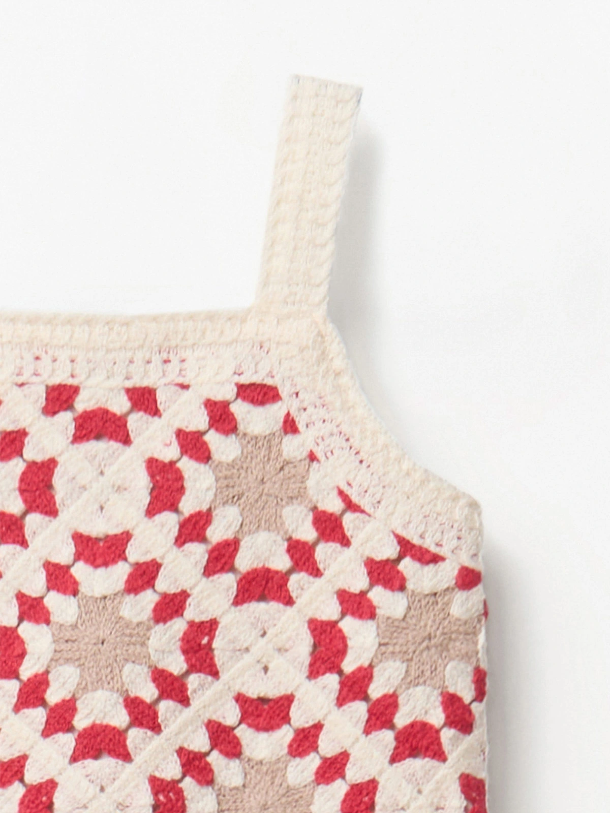 POLERA NIÑA SFERA TIRANTES CROCHET - 2