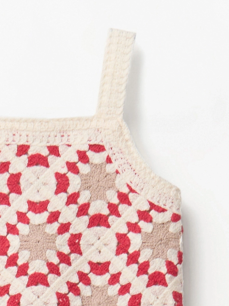 POLERA NIÑA SFERA TIRANTES CROCHET - 2