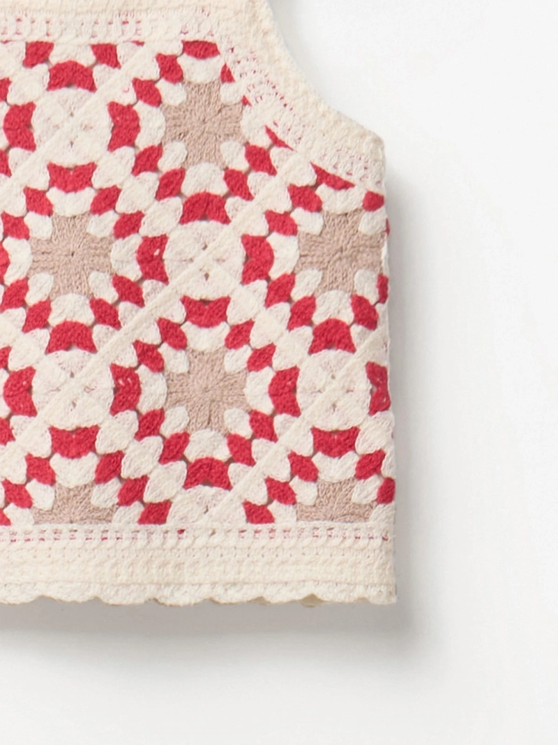 POLERA NIÑA SFERA TIRANTES CROCHET - 3