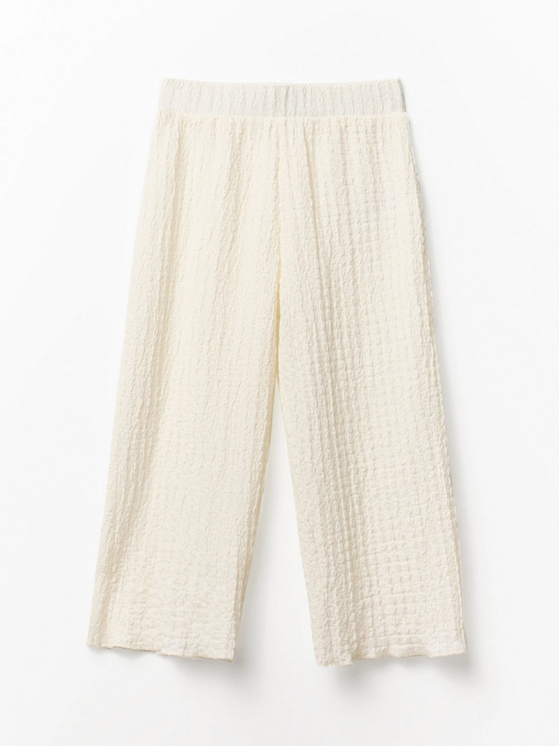 PANTALÓN NIÑA SFERA EFECTO ARRUGADO - 1