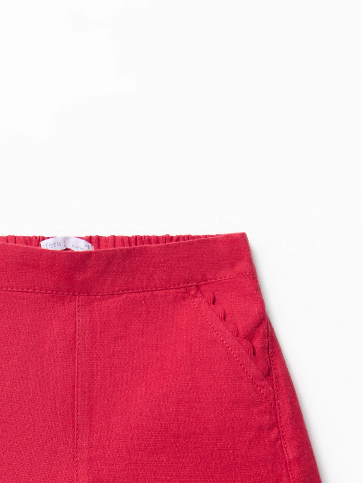 SHORT NIÑA SFERA LINO LISO - 3