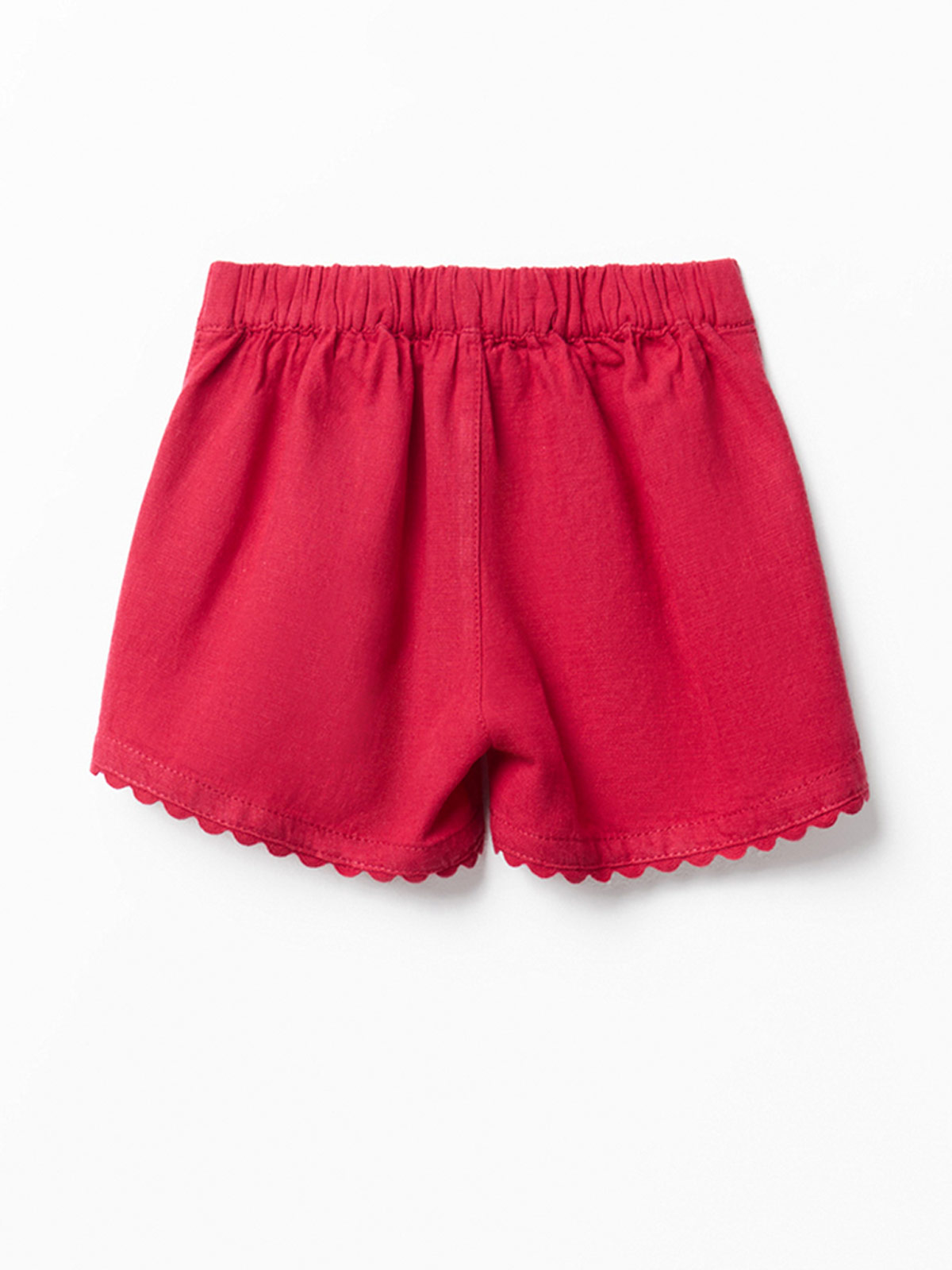 SHORT NIÑA SFERA LINO LISO - 2