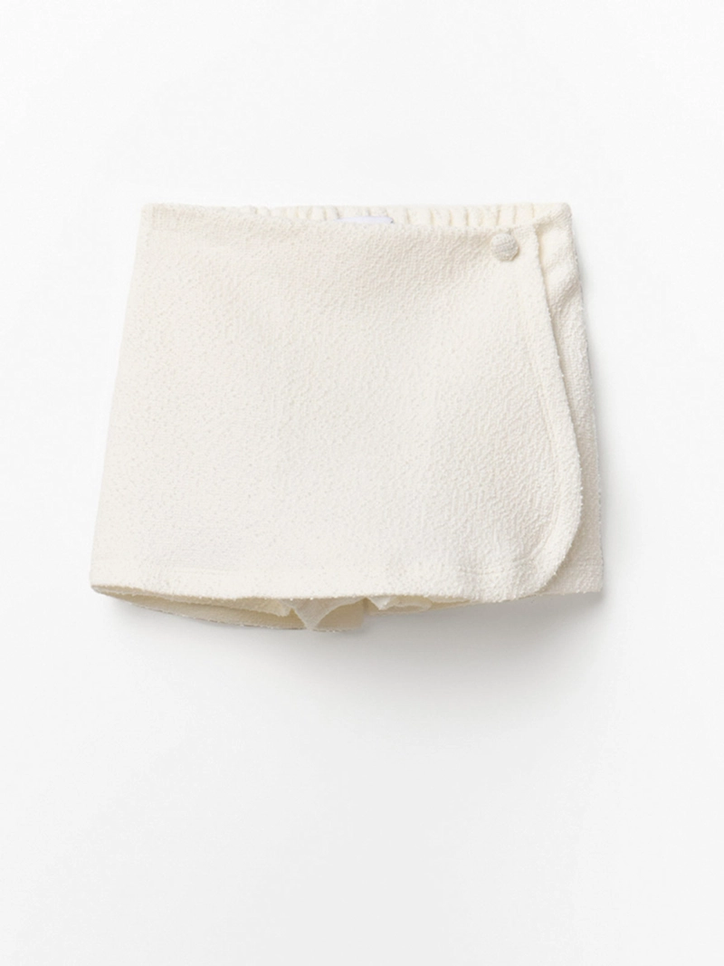 FALDA SHORT NIÑA SFERA TEXTURA - 5