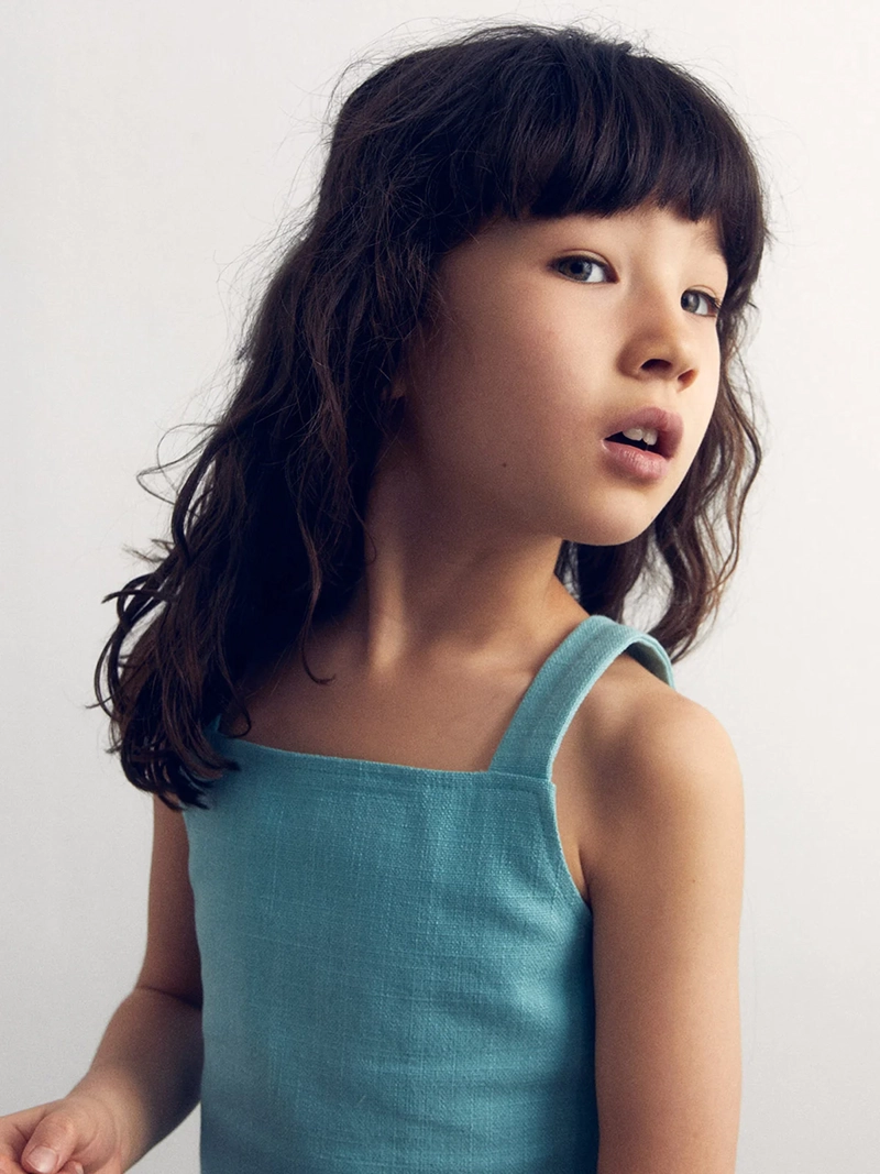 BLUSA NIÑA SFERA ALGODÓN TIRANTES - 3