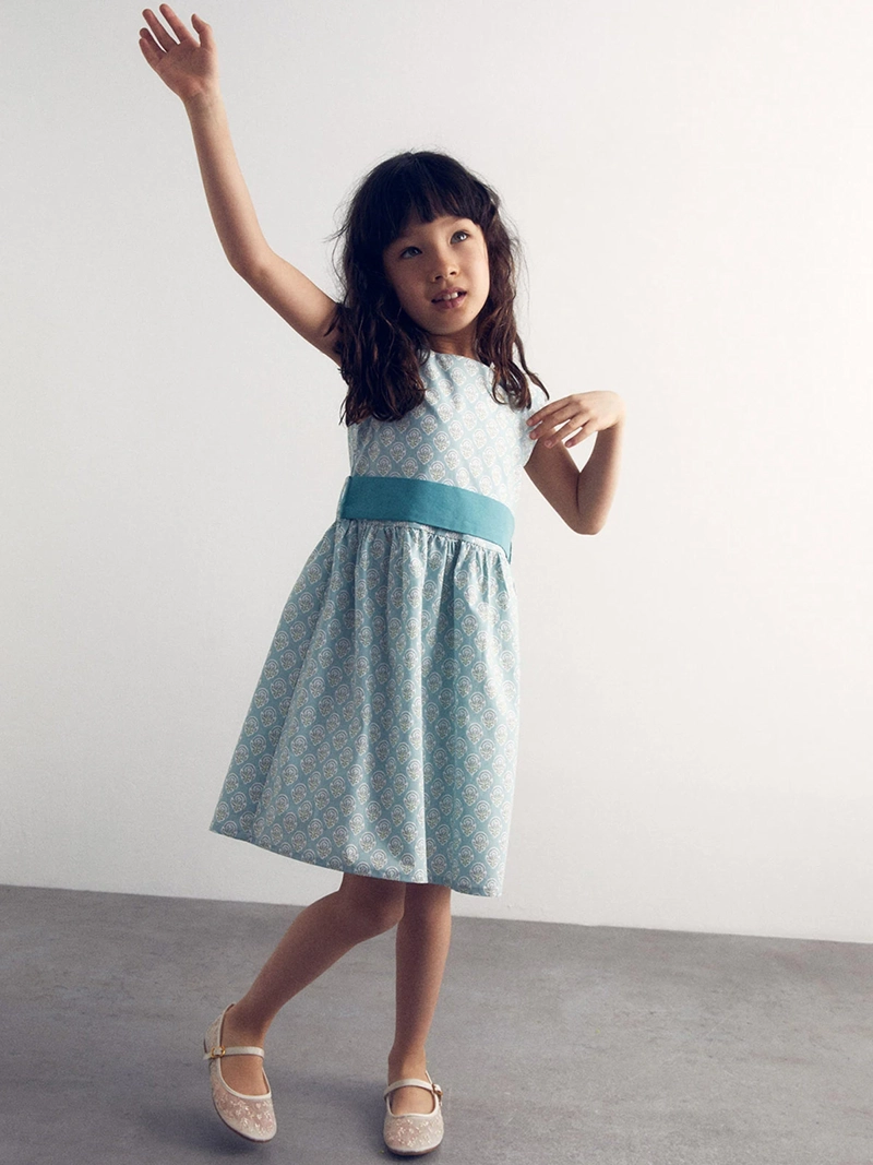 VESTIDO NIÑA SFERA ALGODÓN TIRANTES - 2