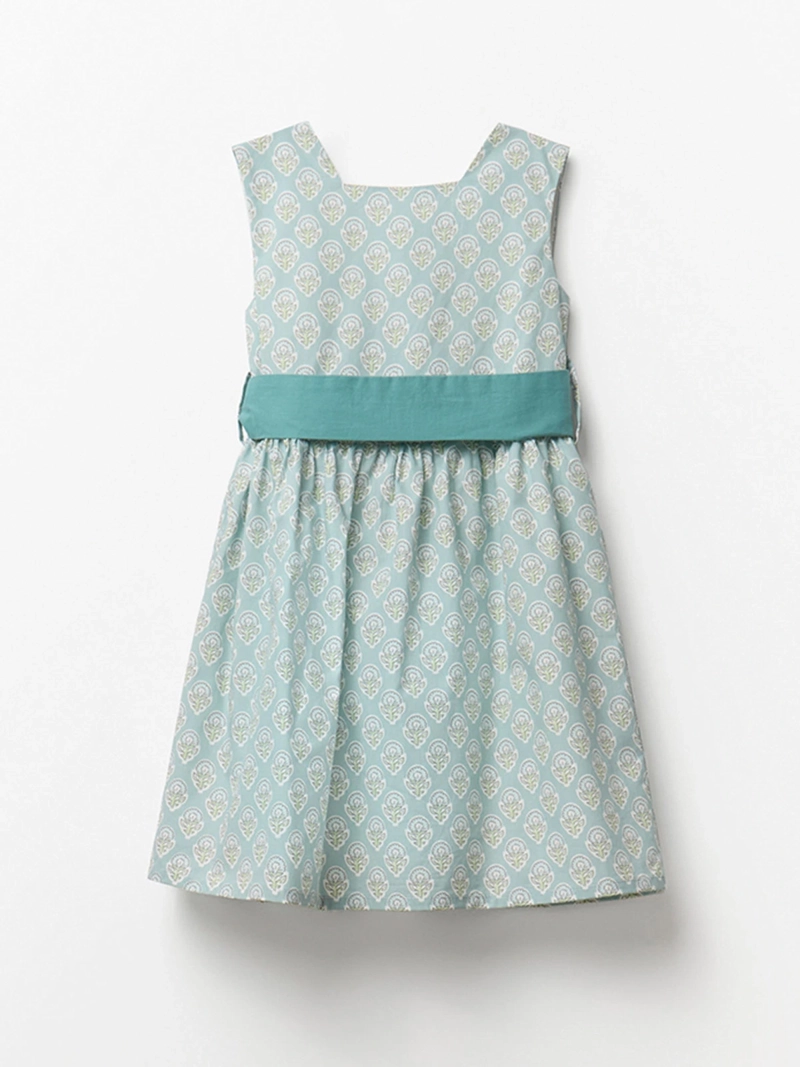 VESTIDO NIÑA SFERA ALGODÓN TIRANTES - 5