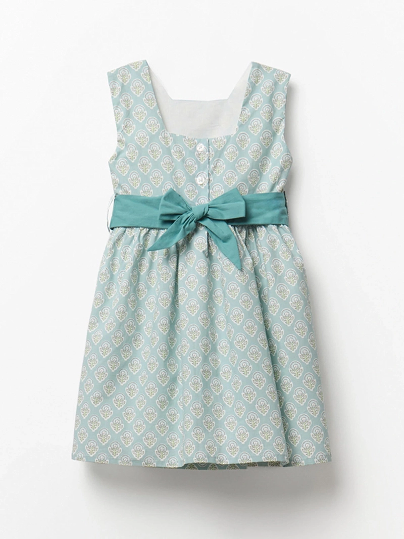 VESTIDO NIÑA SFERA ALGODÓN TIRANTES - 6