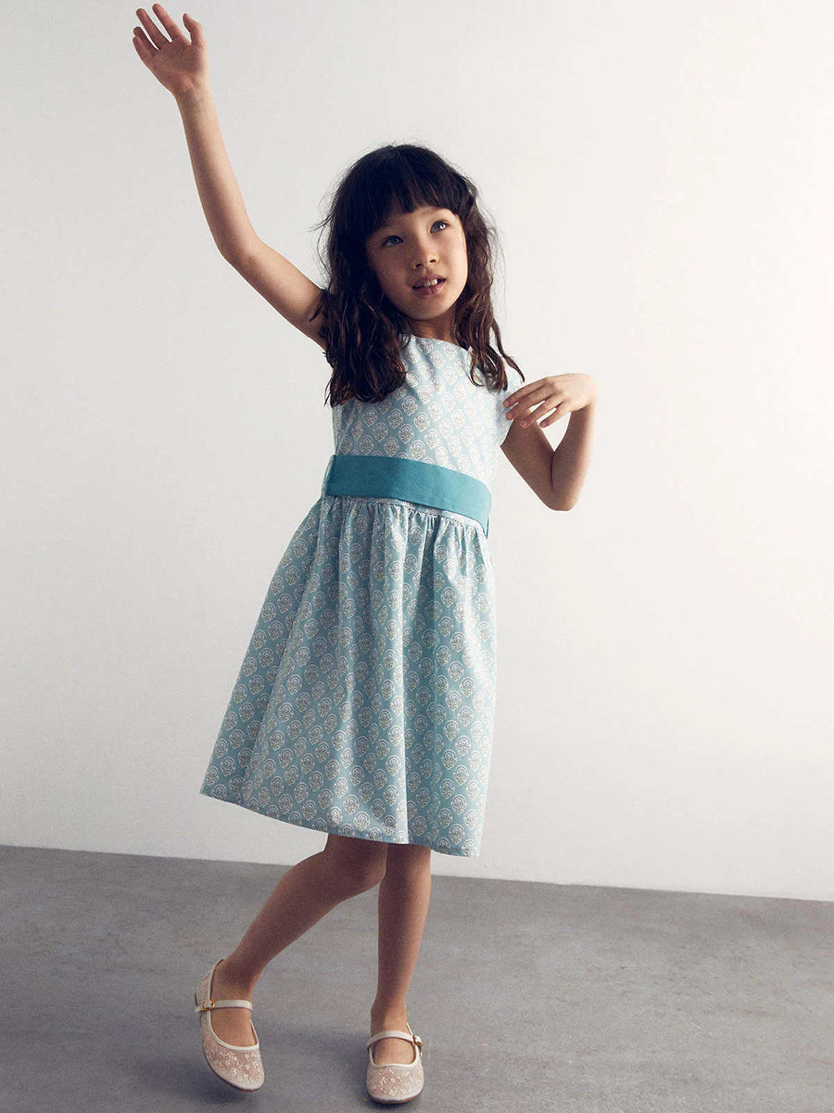 VESTIDO NIÑA SFERA ALGODÓN TIRANTES - 2