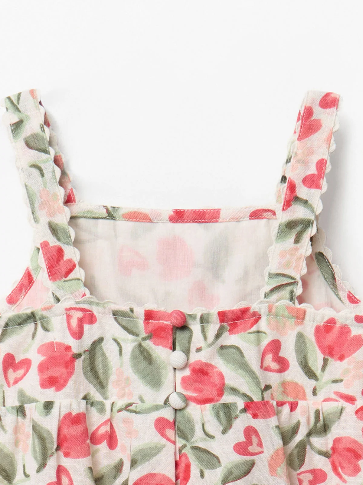 VESTIDO NIÑA SFERA ALGODÓN ESTAMPADO - 4