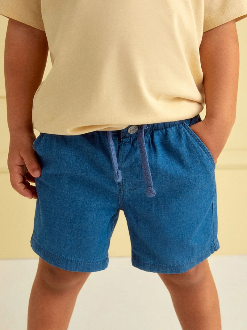 SHORT NIÑO SFERA ALGODÓN DENIM - 2