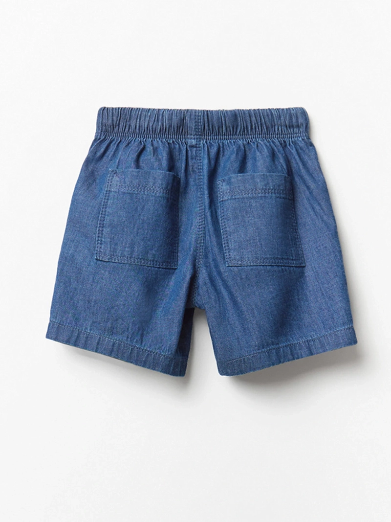 SHORT NIÑO SFERA ALGODÓN DENIM - 5
