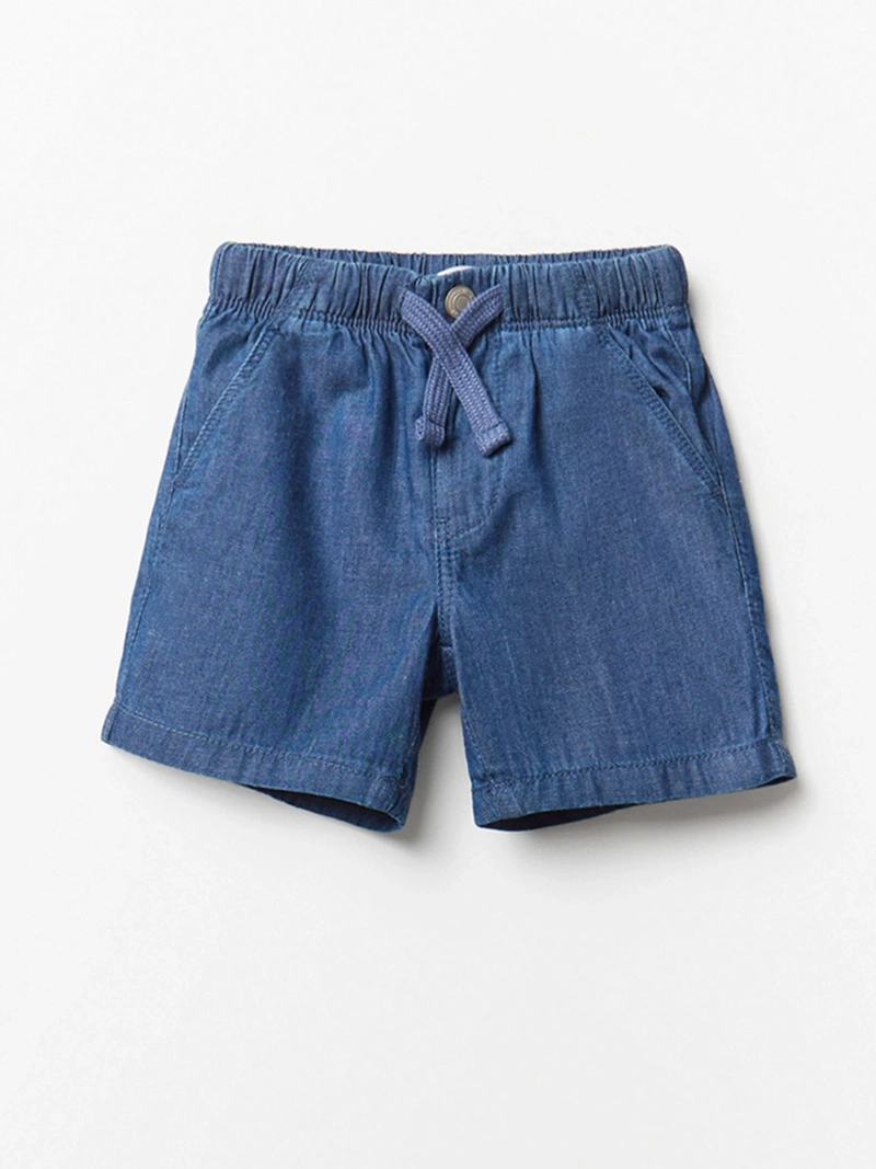 SHORT NIÑO SFERA ALGODÓN DENIM - 4