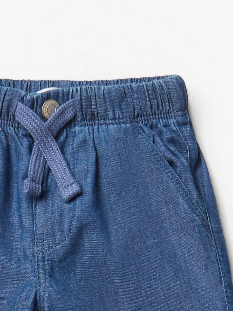SHORT NIÑO SFERA ALGODÓN DENIM - 6