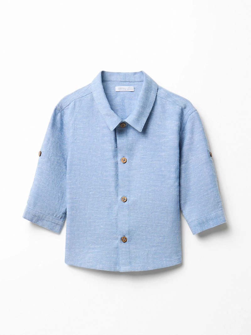 CAMISA NIÑO SFERA MANGA 3/4 - 3