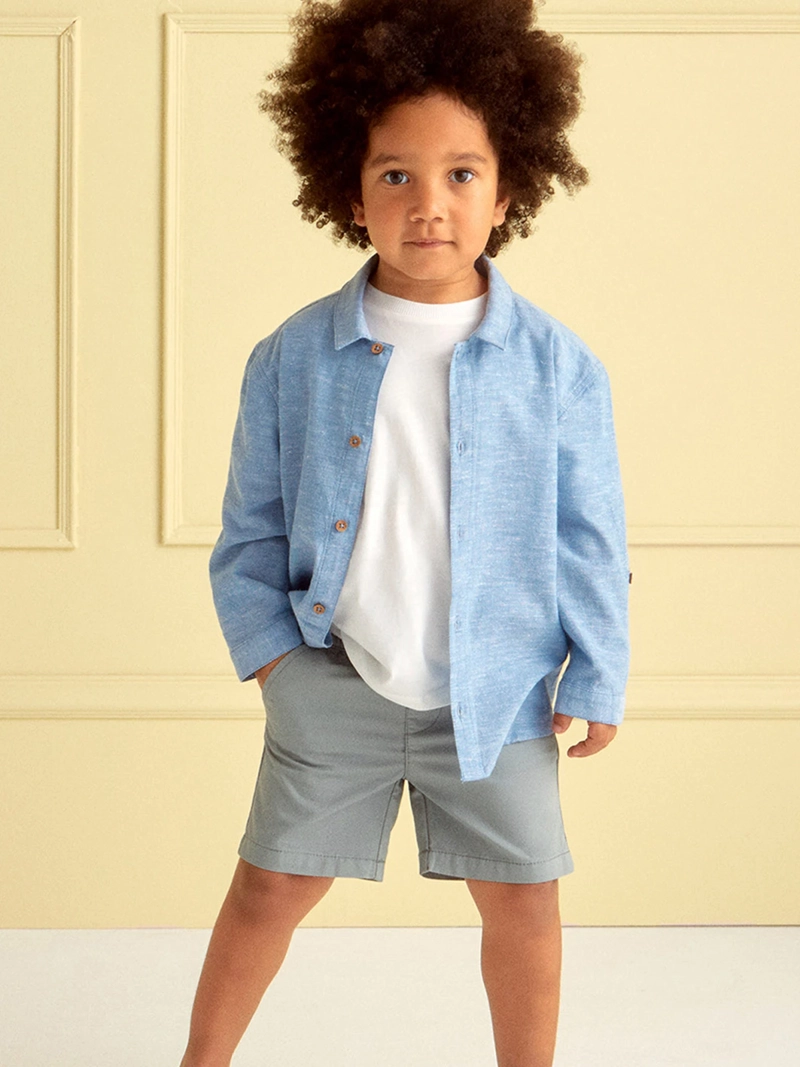CAMISA NIÑO SFERA MANGA 3/4 - 1