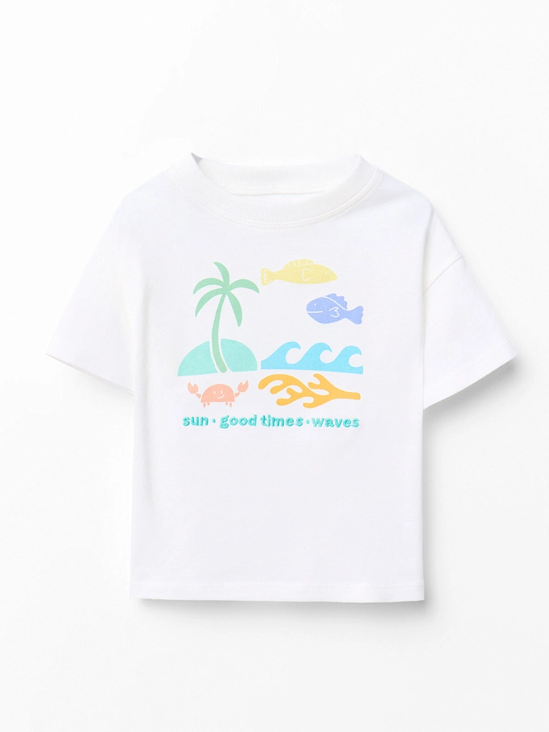 POLERA NIÑO SFERA MANGA CORTA - 1