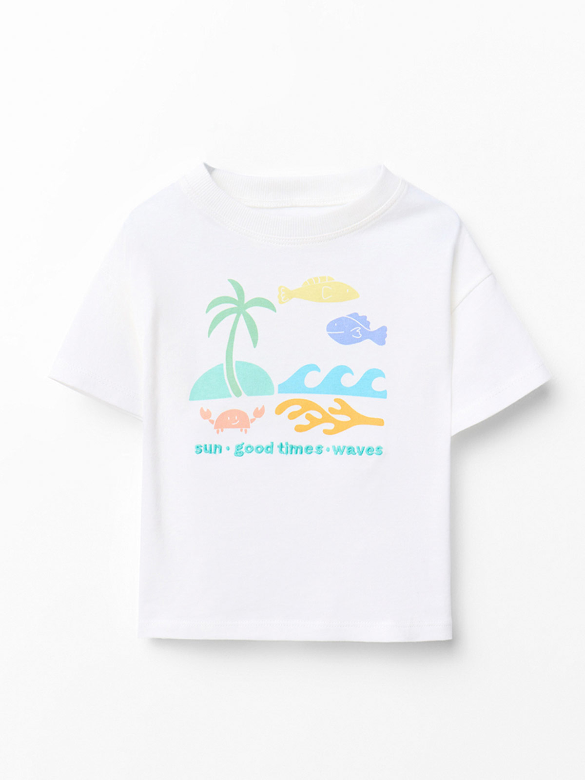 POLERA NIÑO SFERA MANGA CORTA - 1