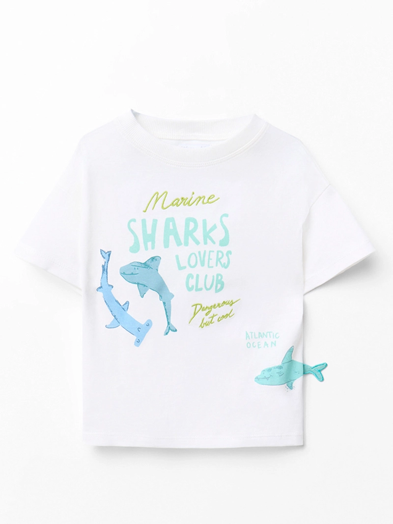POLERA NIÑO SFERA MANGA CORTA