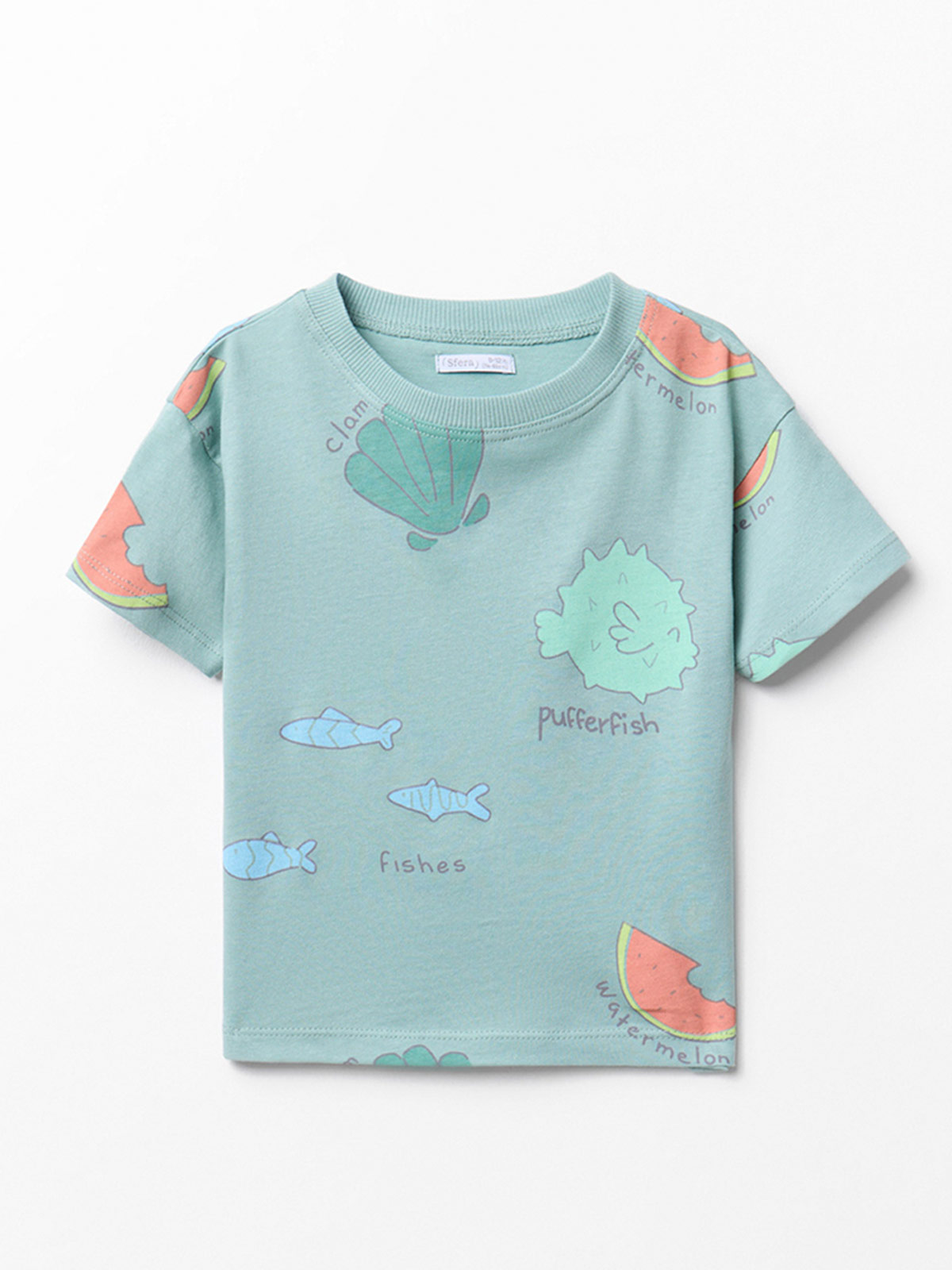 POLERA NIÑO SFERA MANGA CORTA - 1