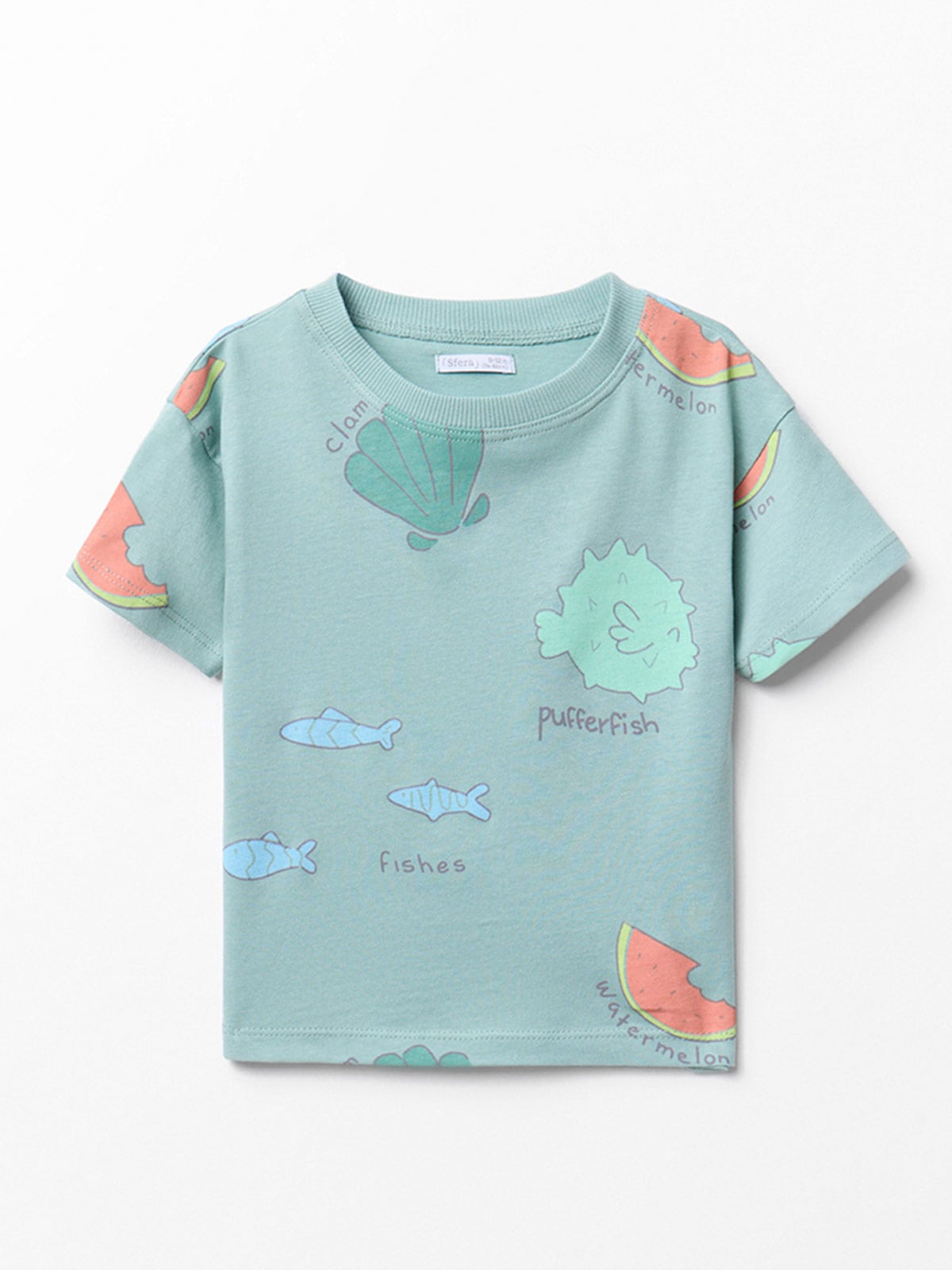 POLERA NIÑO SFERA MANGA CORTA