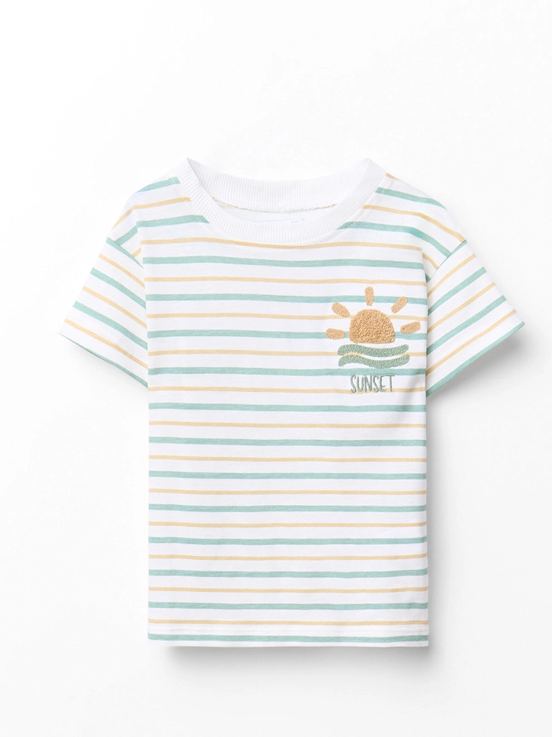 POLERA NIÑO SFERA MANGA CORTA - 3
