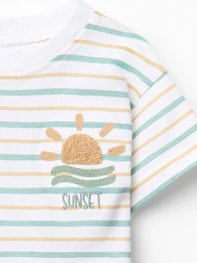 POLERA NIÑO SFERA MANGA CORTA - 4