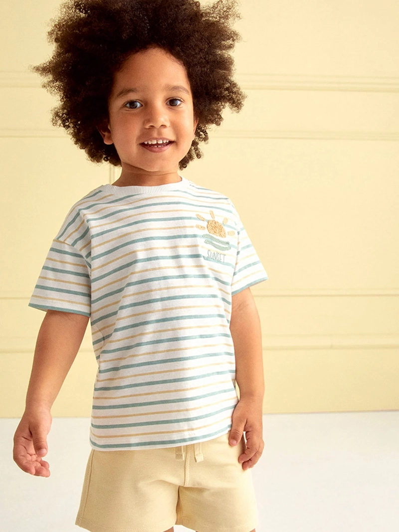 POLERA NIÑO SFERA MANGA CORTA - 1