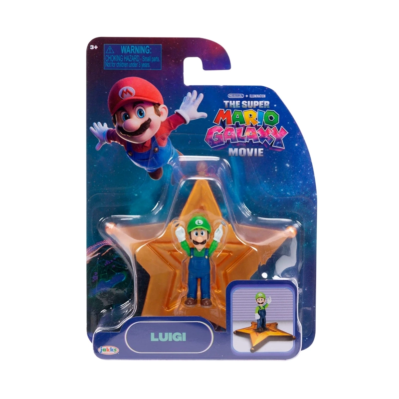 FIGURA DE ACCIÓN SUPER MARIO LUIGI 4 CM - 4