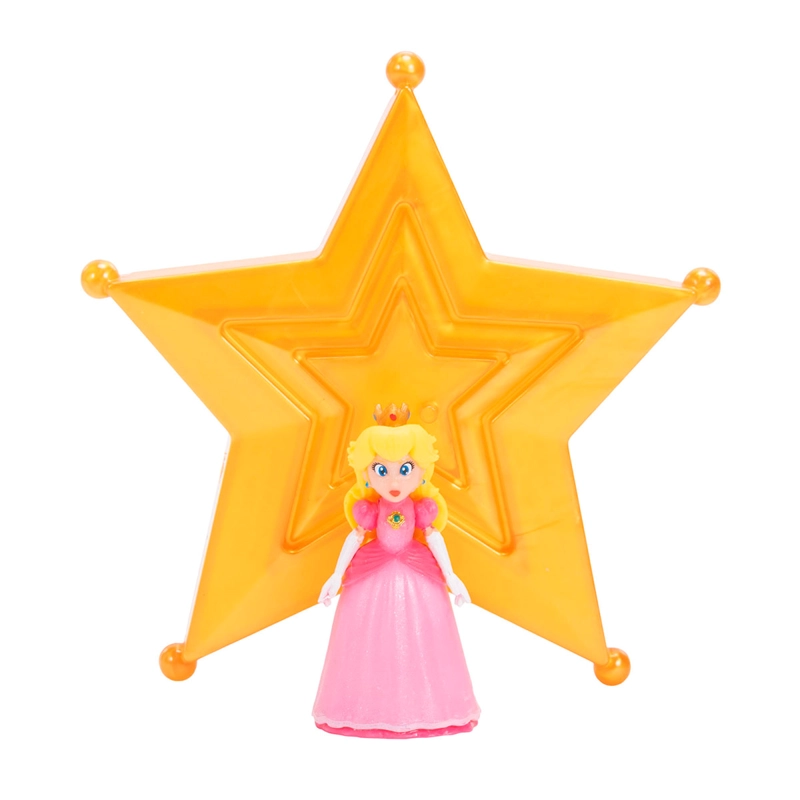 FIGURA DE ACCIÓN SUPER MARIO PRINCESA PEACH 4 CM - 1