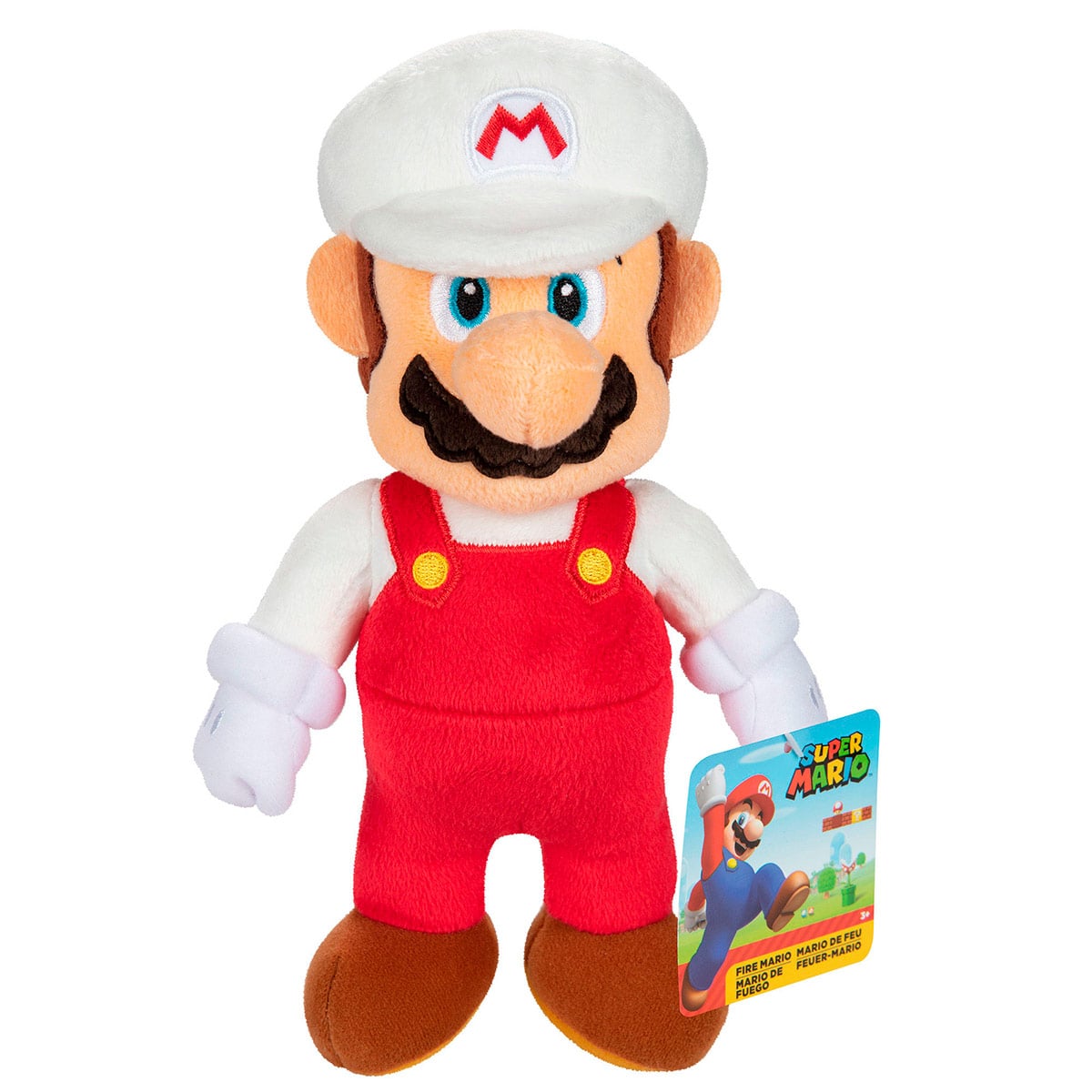 PELUCHE MARIO BROS MARIO FUEGO 23 CMS - 1