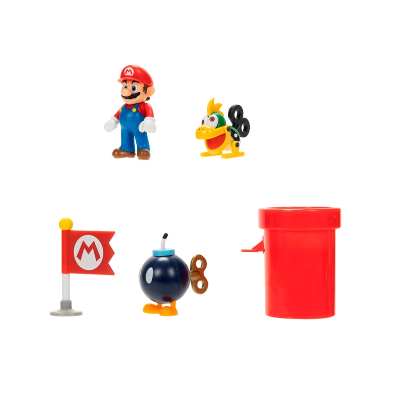FIGURA DE ACCIÓN SUPER MARIO BOWSER AIRSHIP DECK + FIGURA 6 CM - 3