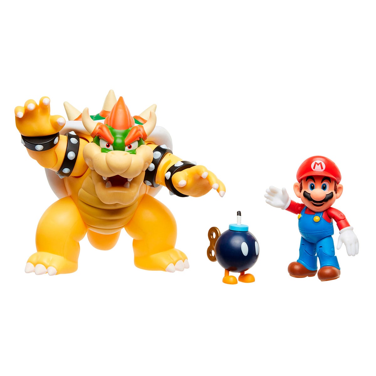 FIGURA DE ACCIÓN SUPER MARIO BROWSER VS MARIO + FIGURA 6 CM - 1