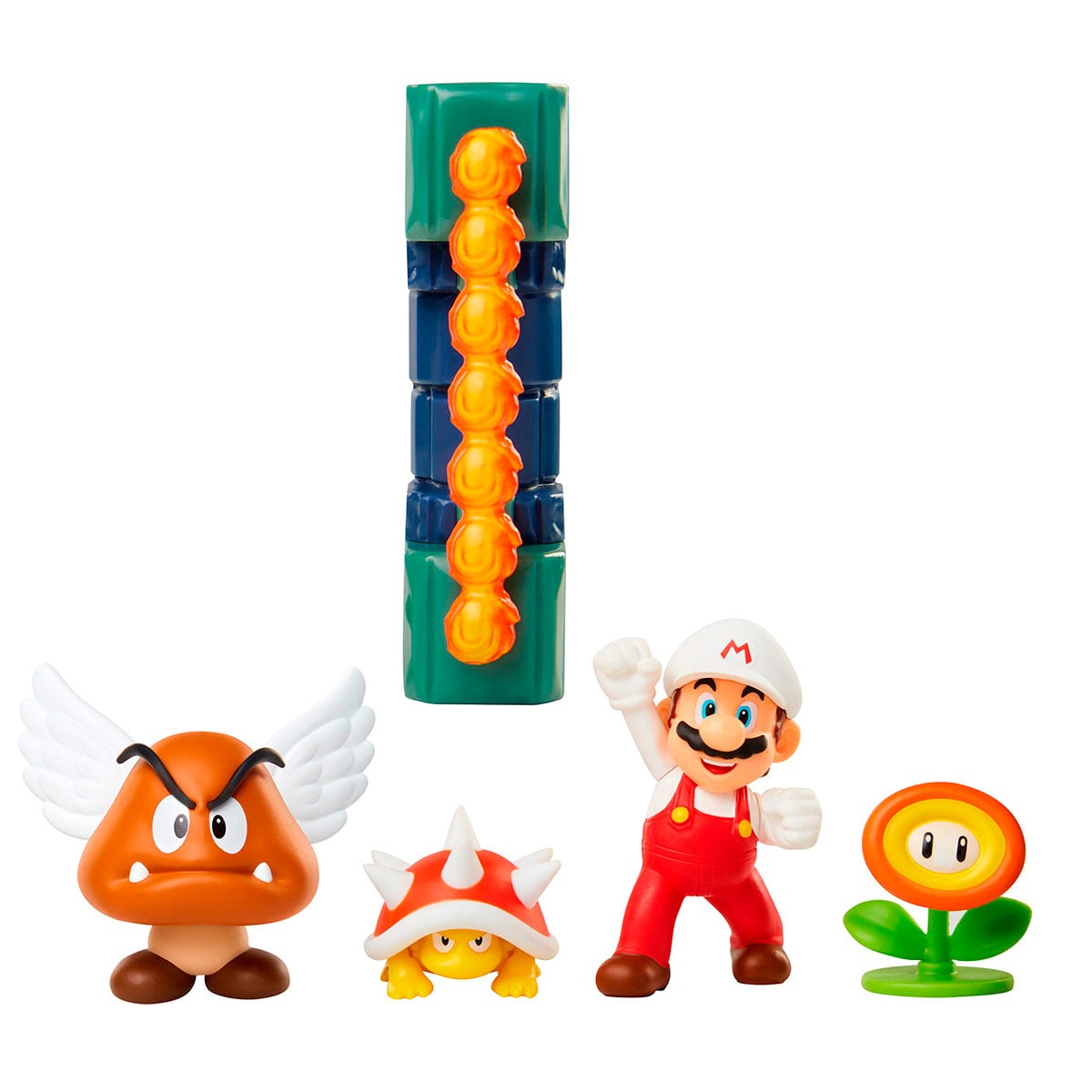 FIGURA DE ACCIÓN SUPER MARIO LAVA CASTLE + FIGURA 6 CM - 1