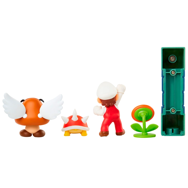 FIGURA DE ACCIÓN SUPER MARIO LAVA CASTLE + FIGURA 6 CM - 2