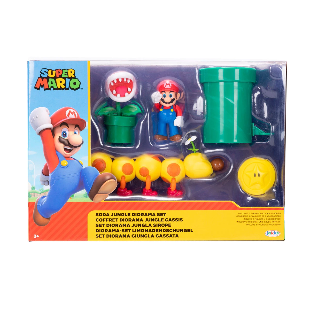 FIGURA DE ACCIÓN SUPER MARIO SODA JUNGLE + FIGURA 6 CM - 5