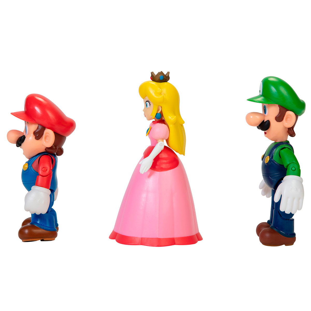 SET 3 FIGURA DE ACCIÓN SUPER MARIO MUSHROOM KINGDOM 10 CM - 2